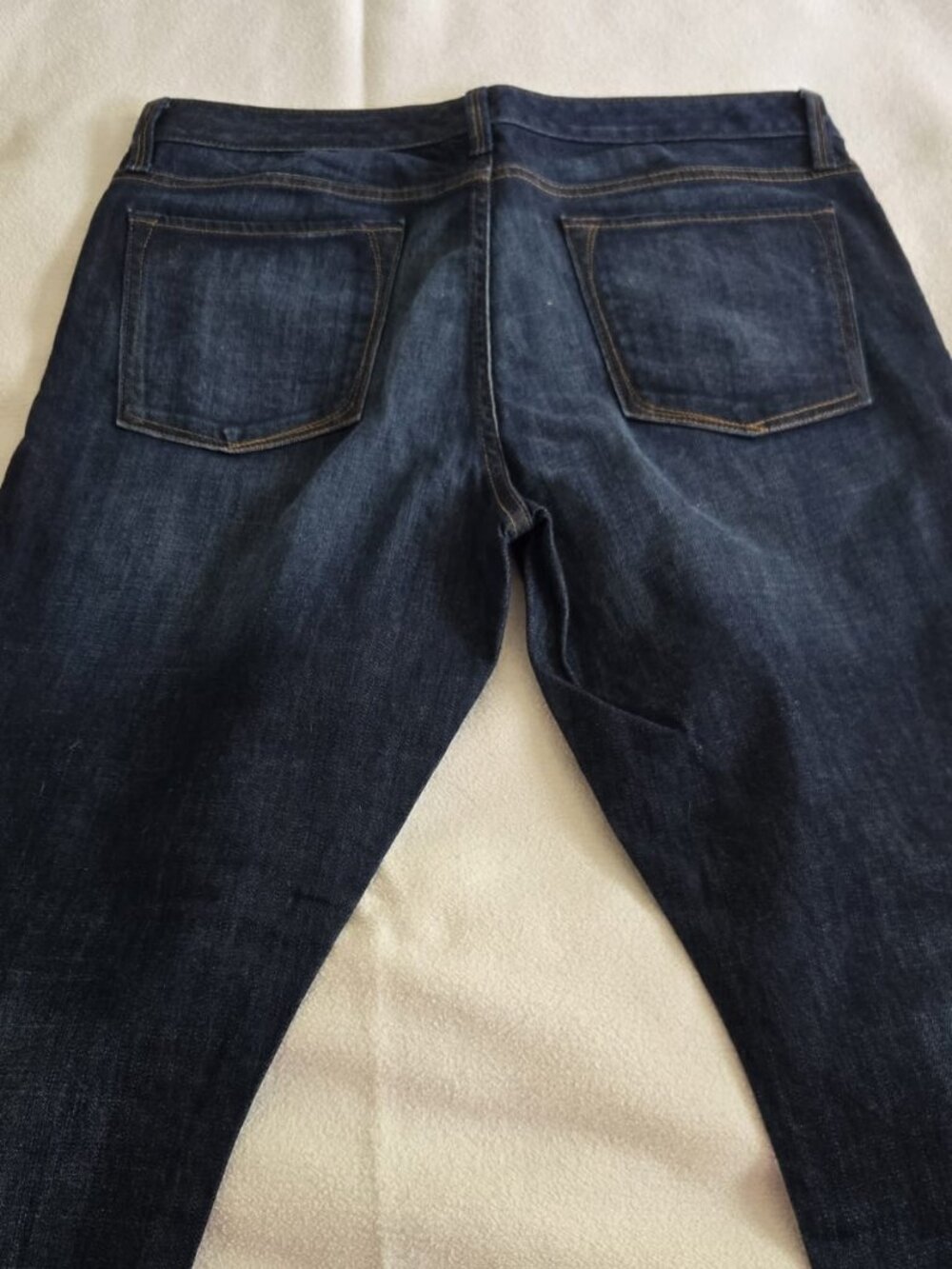 Banana Republic Dark Wash Straight Leg Jeans 32R EUC - Picture 6 of 13